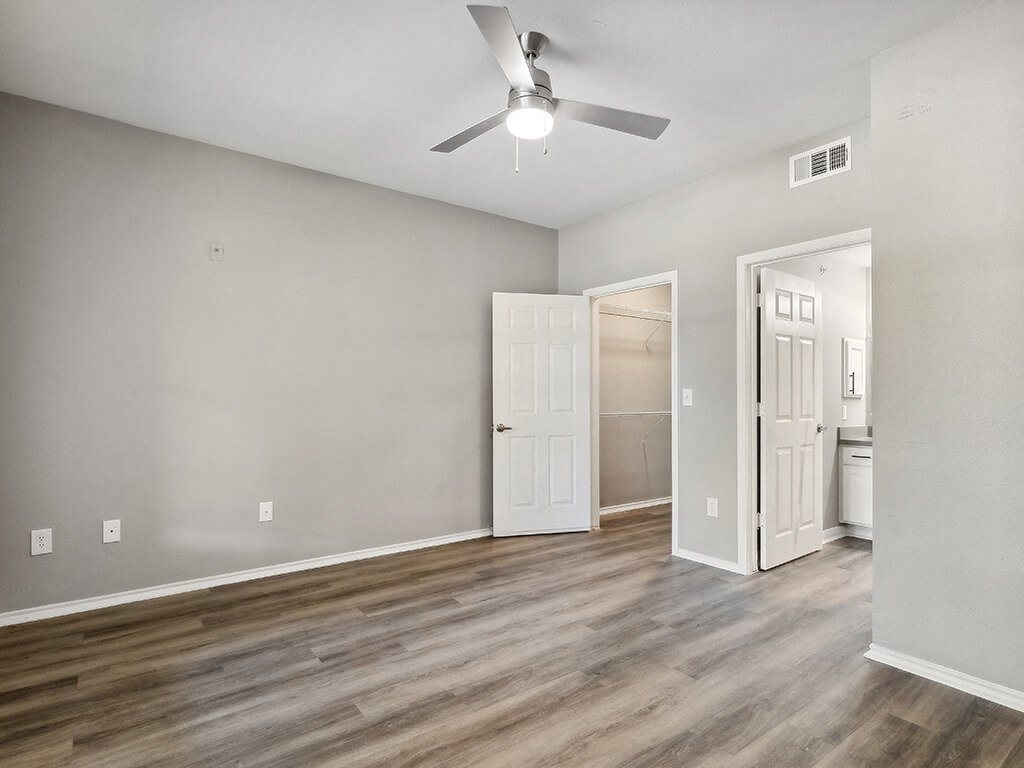 Bedroom at The Sorento Apartments in San Antonio TX